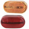 Lastplay Surface Mount Marker & Clearance Lights with Reflex - Amber LA3294343